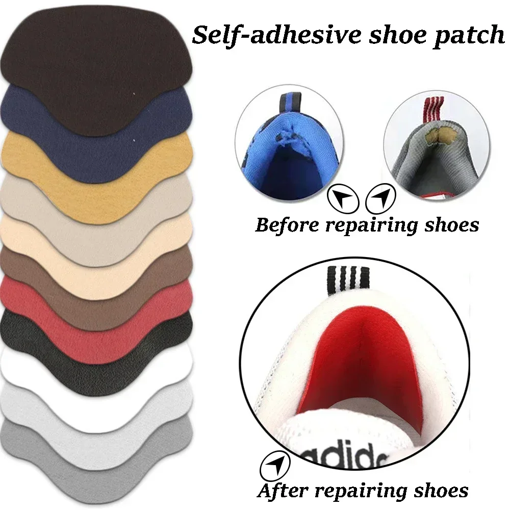 Sneakers Insoles Heel Repair Subsidy Viscose Shoe Hole Shoemaker Stickers for Shoe Sports Lining Sticky Heel Protector Anti-Wear