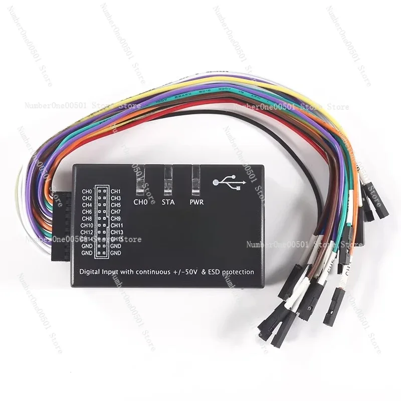 USB Logic Analyzer | 16 Channels 100M Sample Rate Official Version