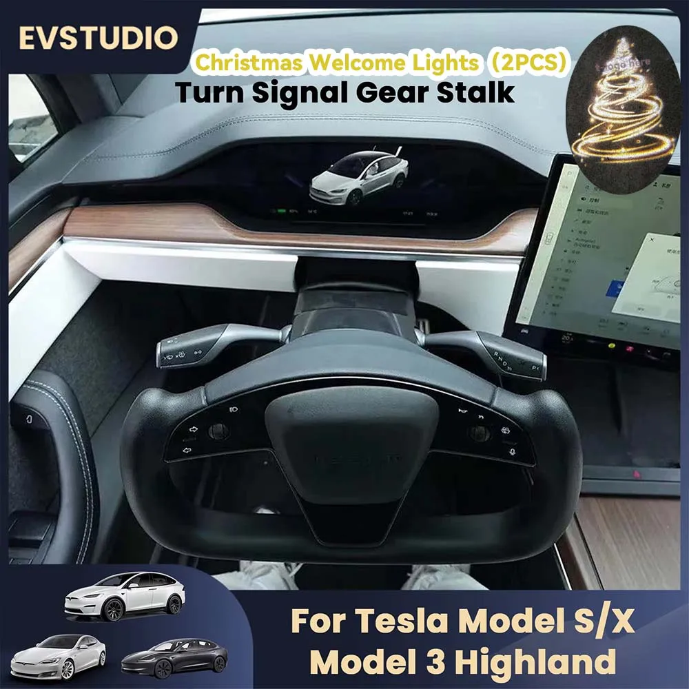 

Для Tesla Model 3 Highland рычаг переключения передач, поворотные стойки, рычаг сигнала, ручка стеклоочистителя для модели S/X, физический захват переключения передач, автомобильные аксессуары