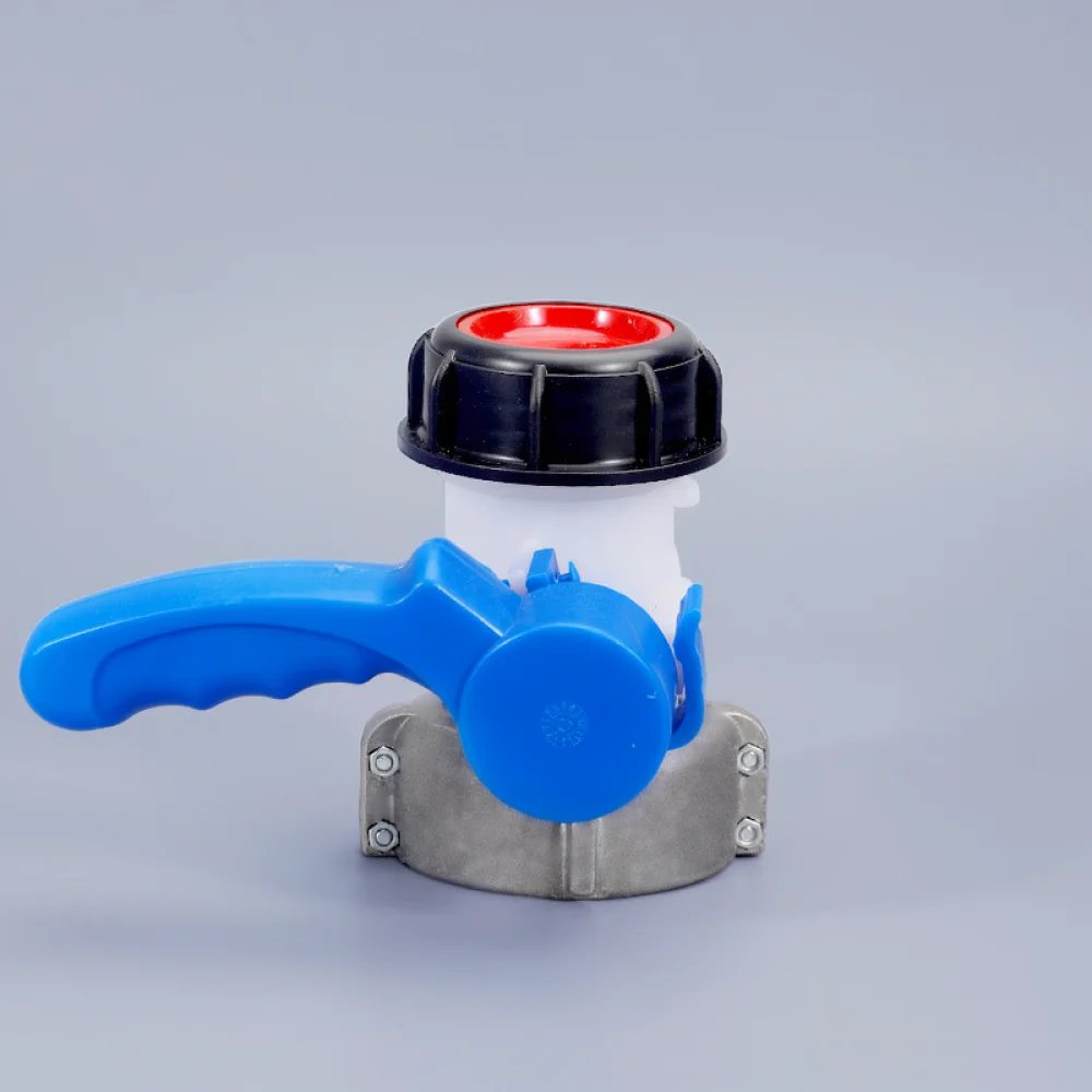 IBC Tote Tank Valve Adapter DN50 Butterfly Ball Faucet For Lanshan 1000L Industrial Liquid Handling Storage Accessory