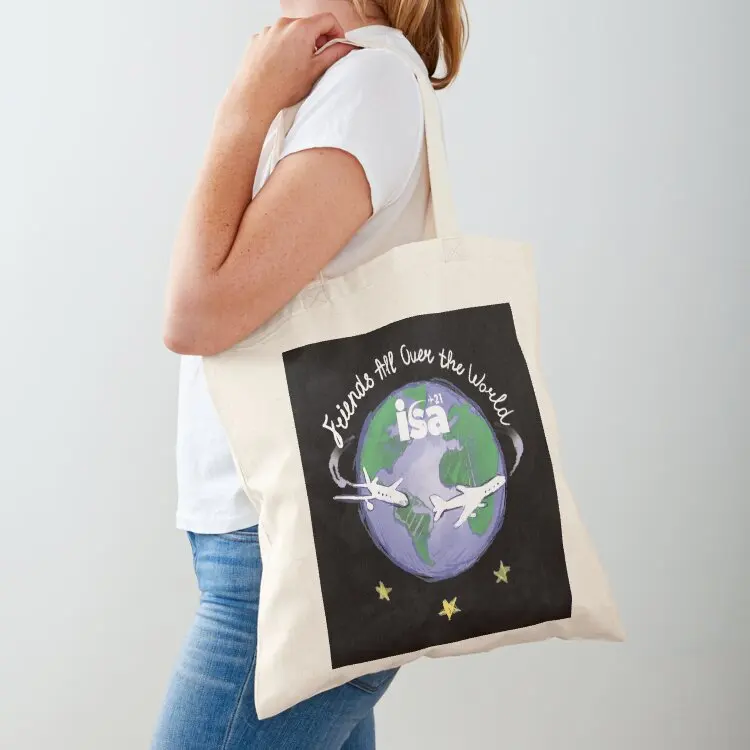 

Friends All Over The World (for dark colours) Tote Bag free delivery bags Gift bag shopper bag women canvas Women's