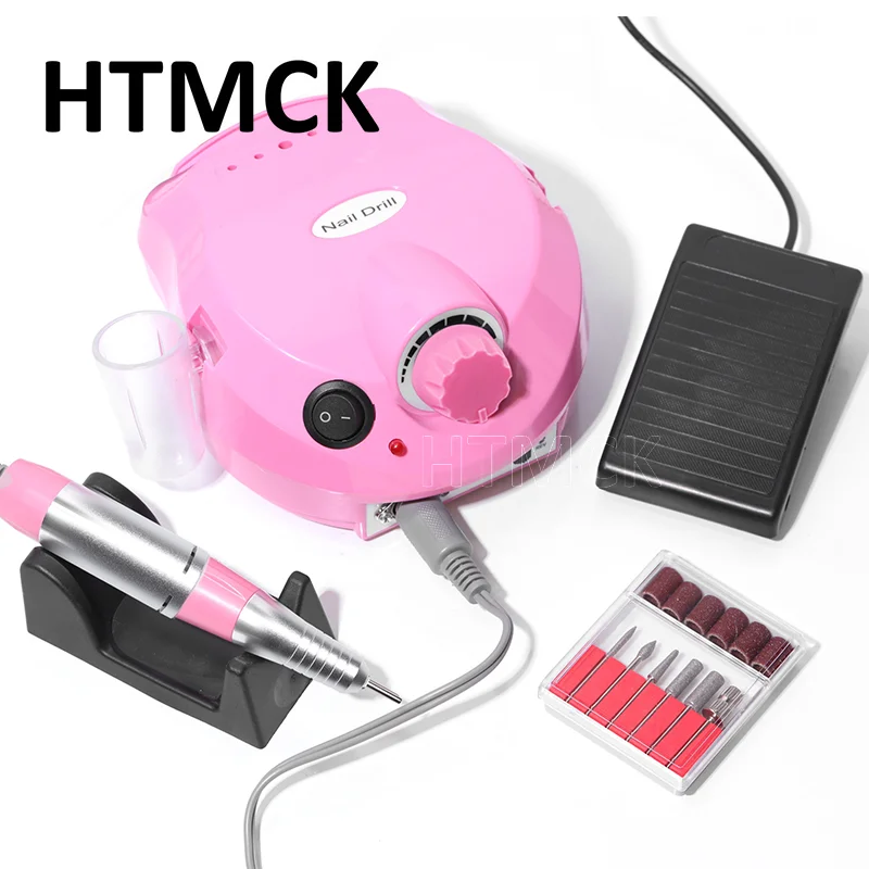 35000RPM Electric Nail Drill Professional Manicure Machine Nail Sander With Nail Drill Bits Portable Nail Salon Nail Files Kit