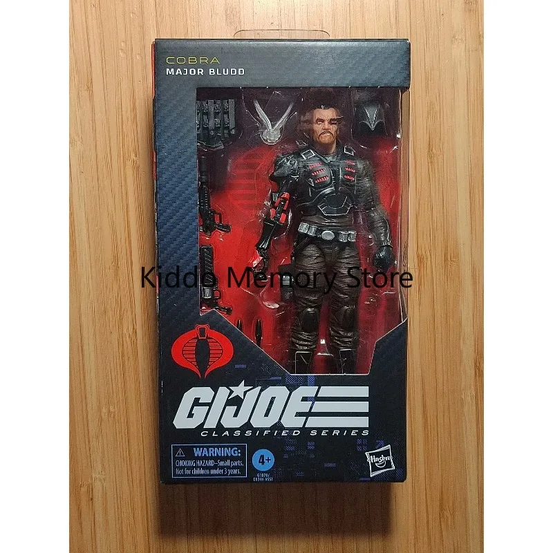 Hasbro G.I.JOE Classified Series Major Bludd 6 Inch Premium Collectible Military Action Figure Model ToyForMilitaryFanCollectors