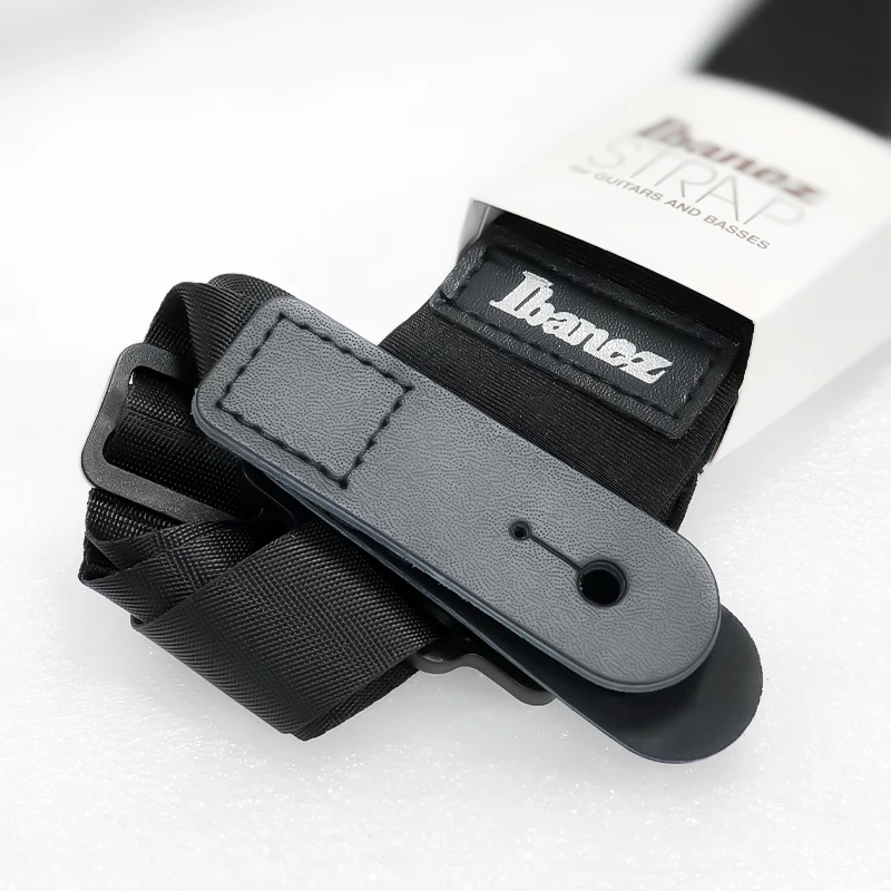 Ibanez Guitar Strap Thickened Sponge Adjustable Length Easy Installation Fits Bass, Acoustic Guitar, Electric Guitar