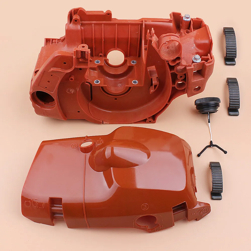 

Crankcase Engine Housing Oil Tank Cap Top Cover Clip Kit For HUSQVARNA 445 450 445E 450E Chainsaw Plastic Cover Parts 537438201