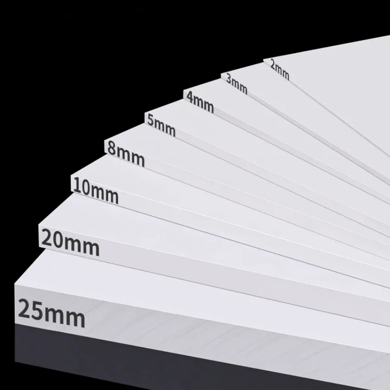 50X50mm PTFE Sheet Teflonto Board PTFE Plate Block Polytef Plate Anti-corrosion High Temperature Resistant Thickness 0.2-30mm