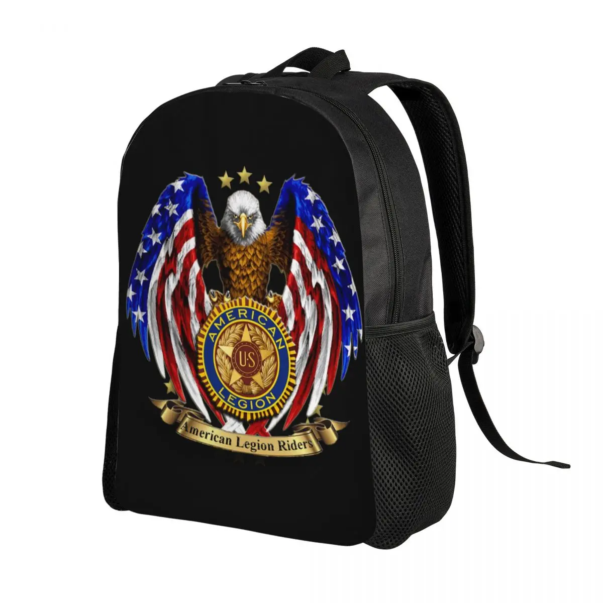 Customized American Legion Riders Logo Travel Backpack Men Women School Computer Bookbag College Student Daypack Bags