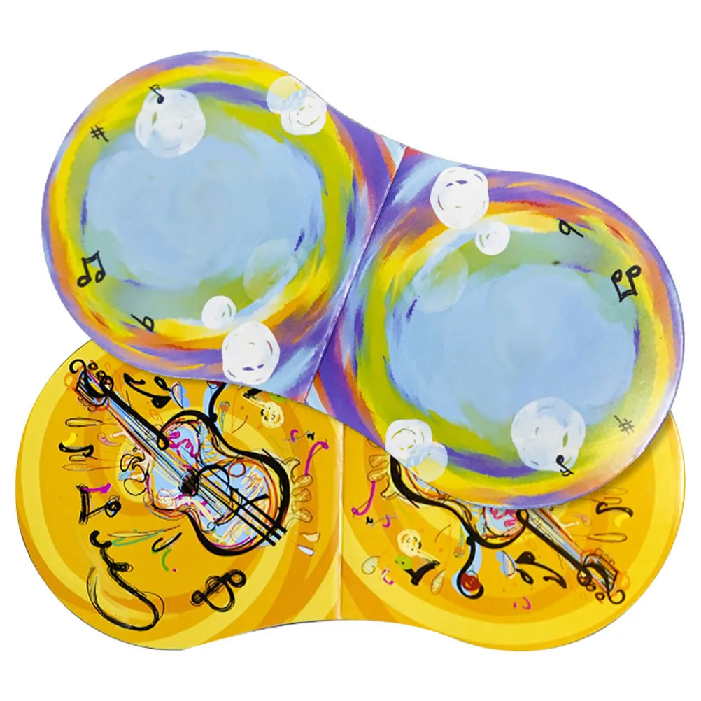 

2Pcs Vinyl Record Cleaner Handler Mitt Anti-Static Record Protect Dust Finger Touch Vinyl Accessories for Sound Quality