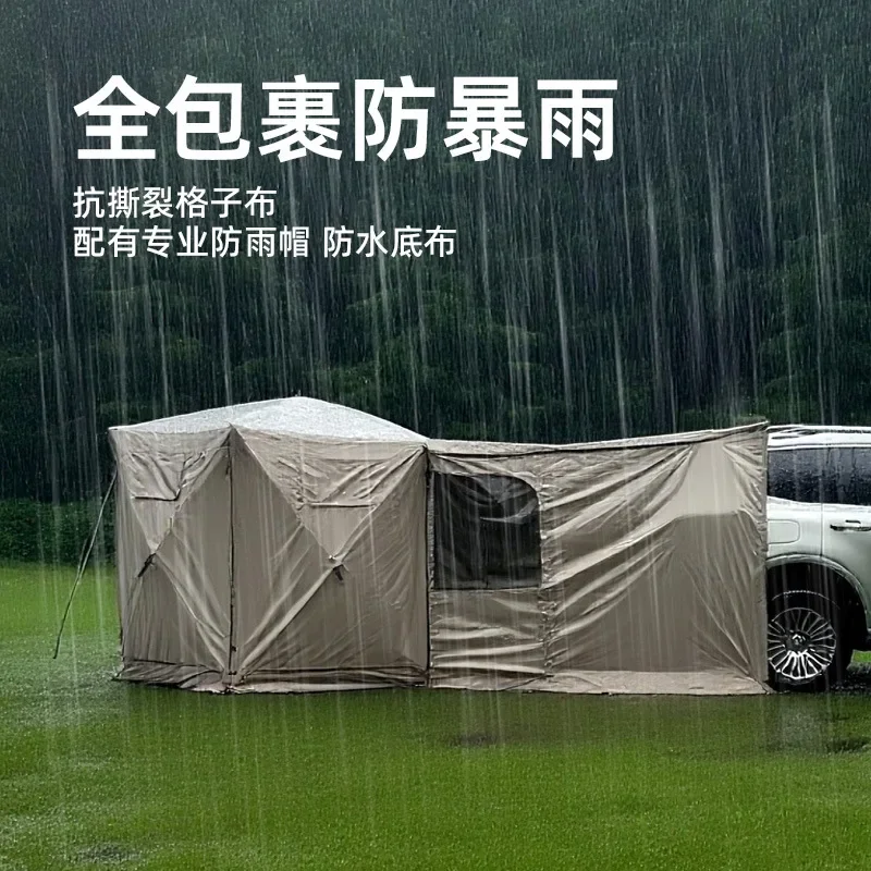 Factory Direct High Quality Outdoor Fold  Camping  Extension Tent,  Family Tent with Oxford Fabric