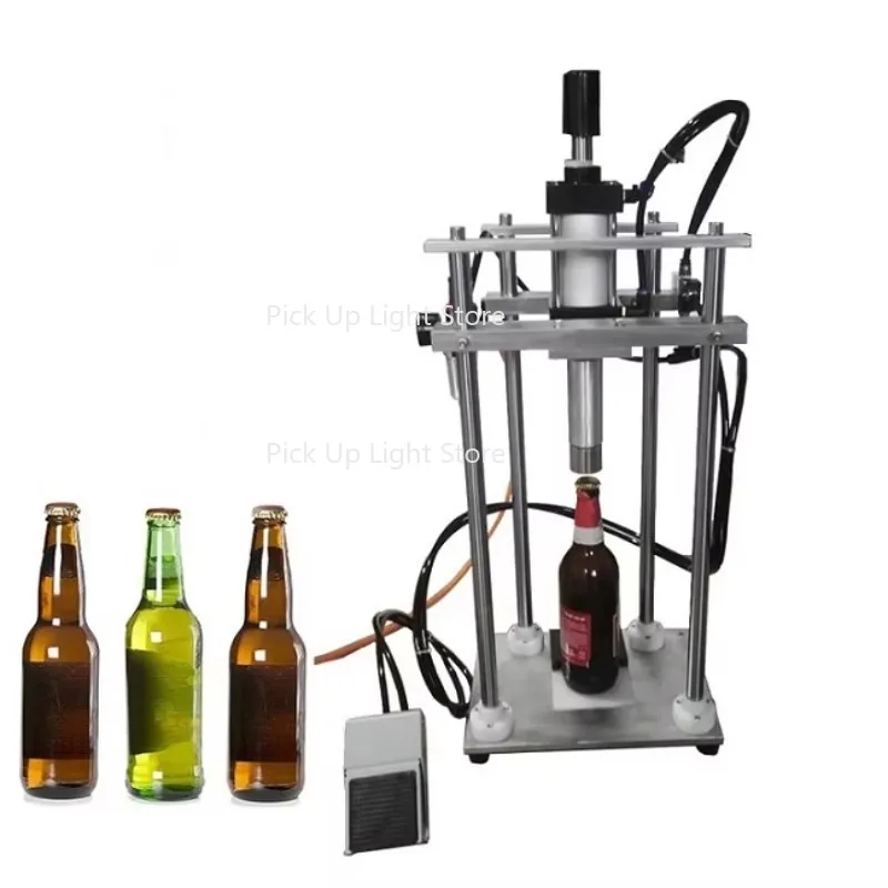 

Manual Pneumatic Beer Crown Sealing Pressing Capping Machine