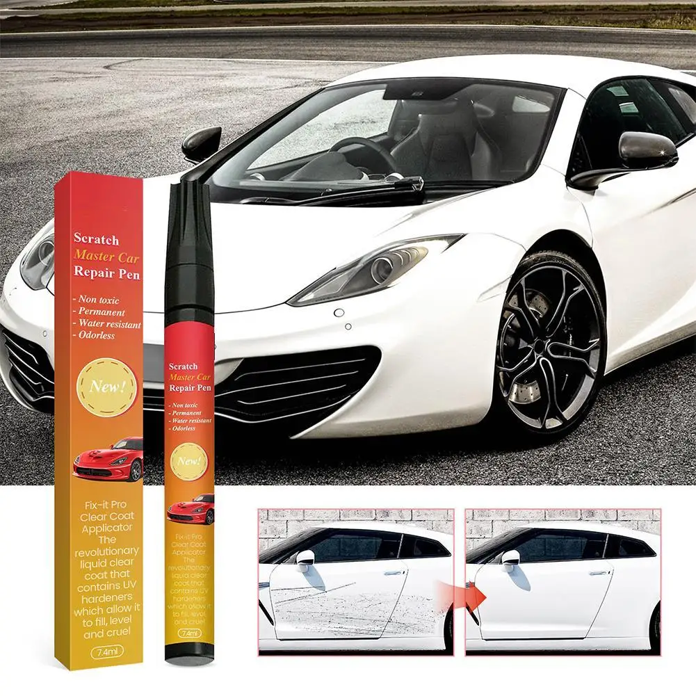 Cars Magic Pen For Car Scratches, Magic Car Scratch Removal Pen, Weatherproof Touch Up Paint Pen, Car Paint Scratch Remover Pen