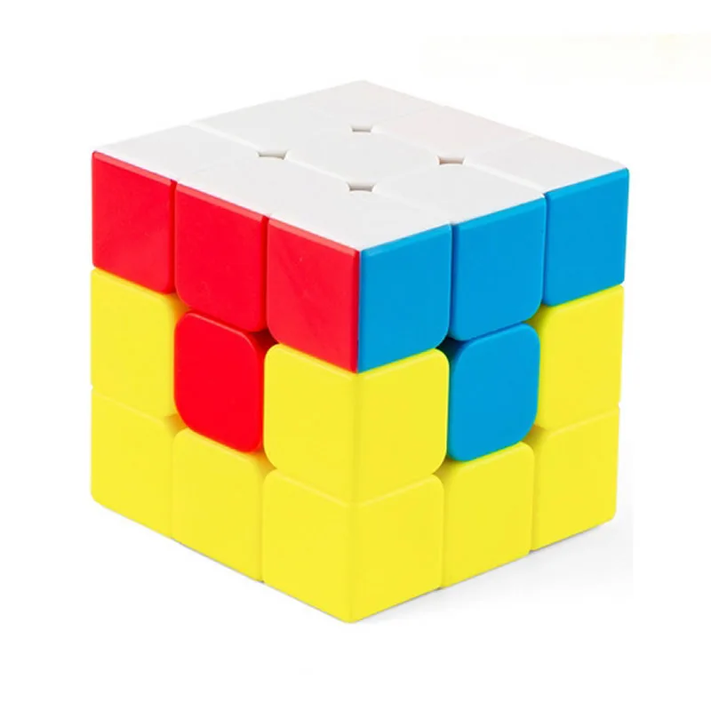 FanXin Enlightenment 3x3x3 Magic Cube Unicorn/Chips/Red Hat Speed Puzzle Kindergarten Elementary Education Toys For Children