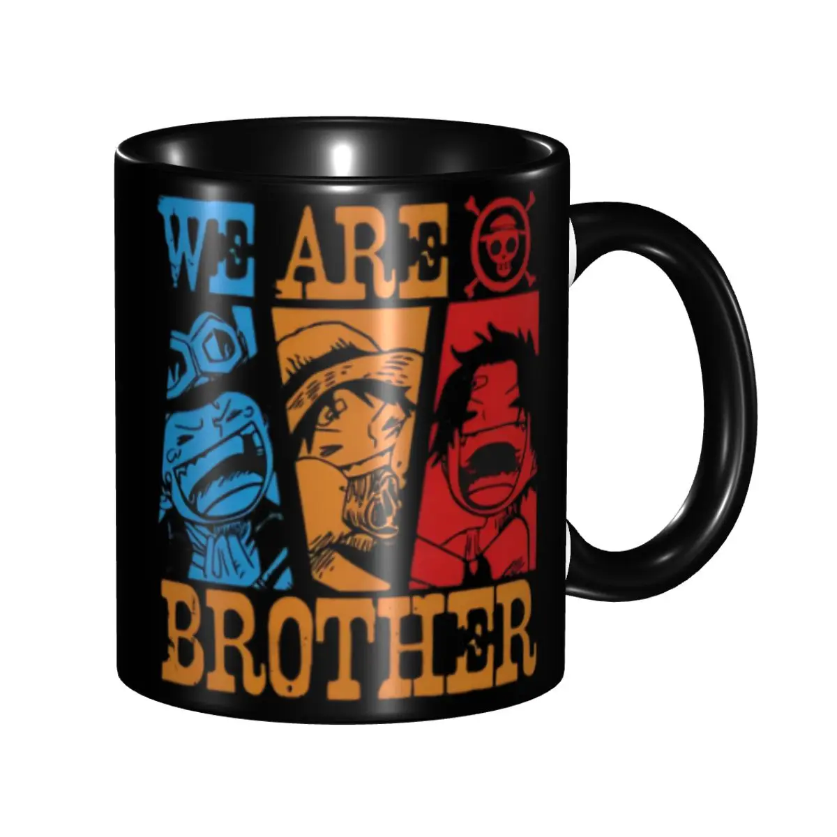 

One-Pieces Luffys Gift Mug for Kid Fun Coffee Cup Happy Present for Children