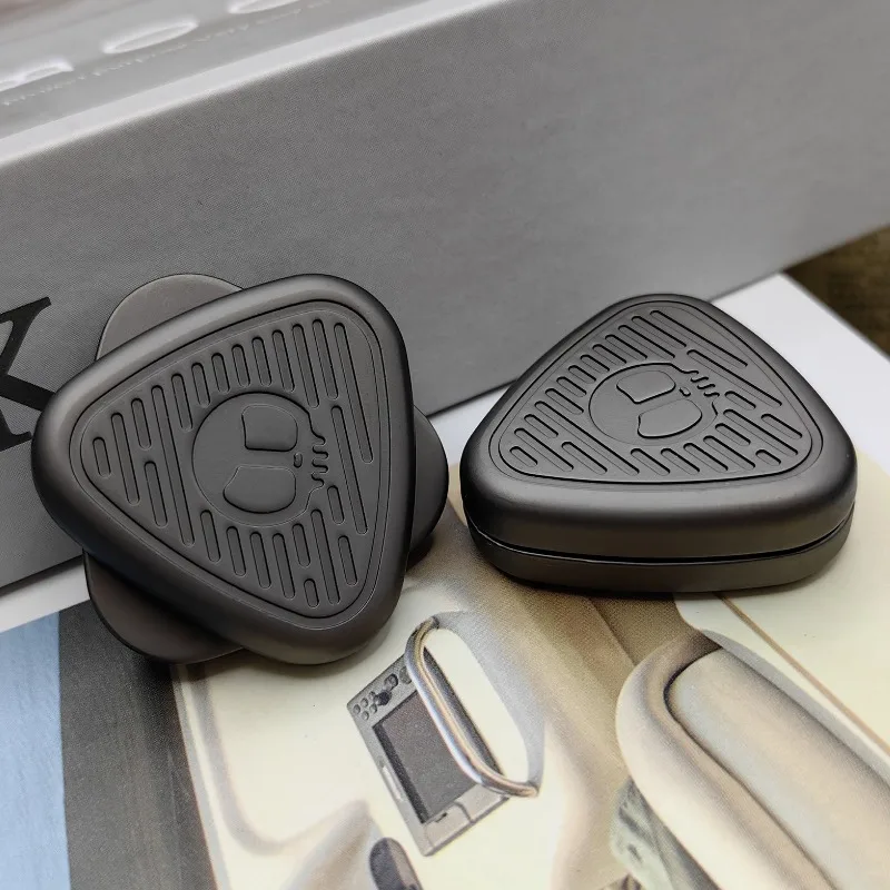 EDC Metalen Magnetische Push Coin Duwen Kaartplaat Mechanische Slider Mini Fidget Stress Verminderen Speelgoed Decompressie Antistress