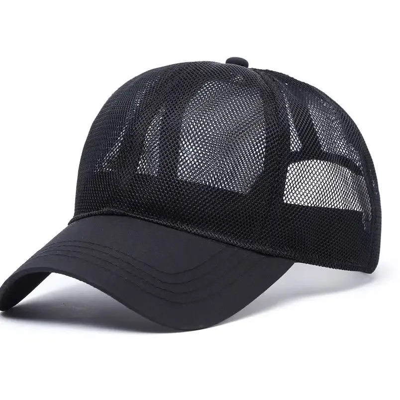 

Men's Women's Summer Baseball Cap Hat Breathable Adjustable Big Size Snapback for Large Head
