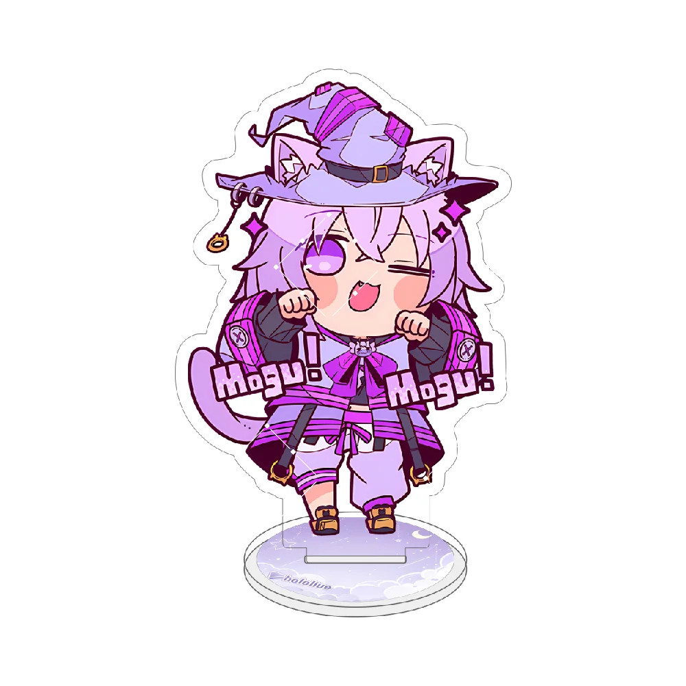 Hololive Gamers Anime Acrylic Standee Inugami Korone Nekomata Okayu Shirakami Fubuki Kawaii Chibi Figure Desktop Decor Keychain