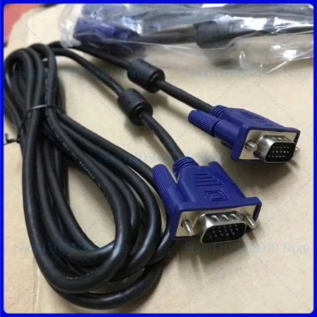 3Pcs For 3 meters signal 15-pin vga cable Computer VJA cable TV screen monitoring Projection widescreen monitor