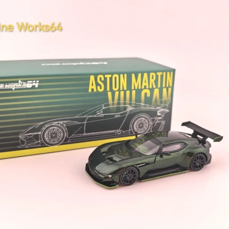 Fijne Werken 1/64 Aston Martin Vulcan APAxpo Legering Motorvoertuig Diecast Modellen Auto Speelgoed Collectie Kerstcadeaus Jongen