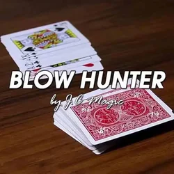 Blow Hunter by J.C Magic Tricks The Chosen Card Jump Appear Magician Close Up Street Prediction Illusions Gimmicks Mentalism