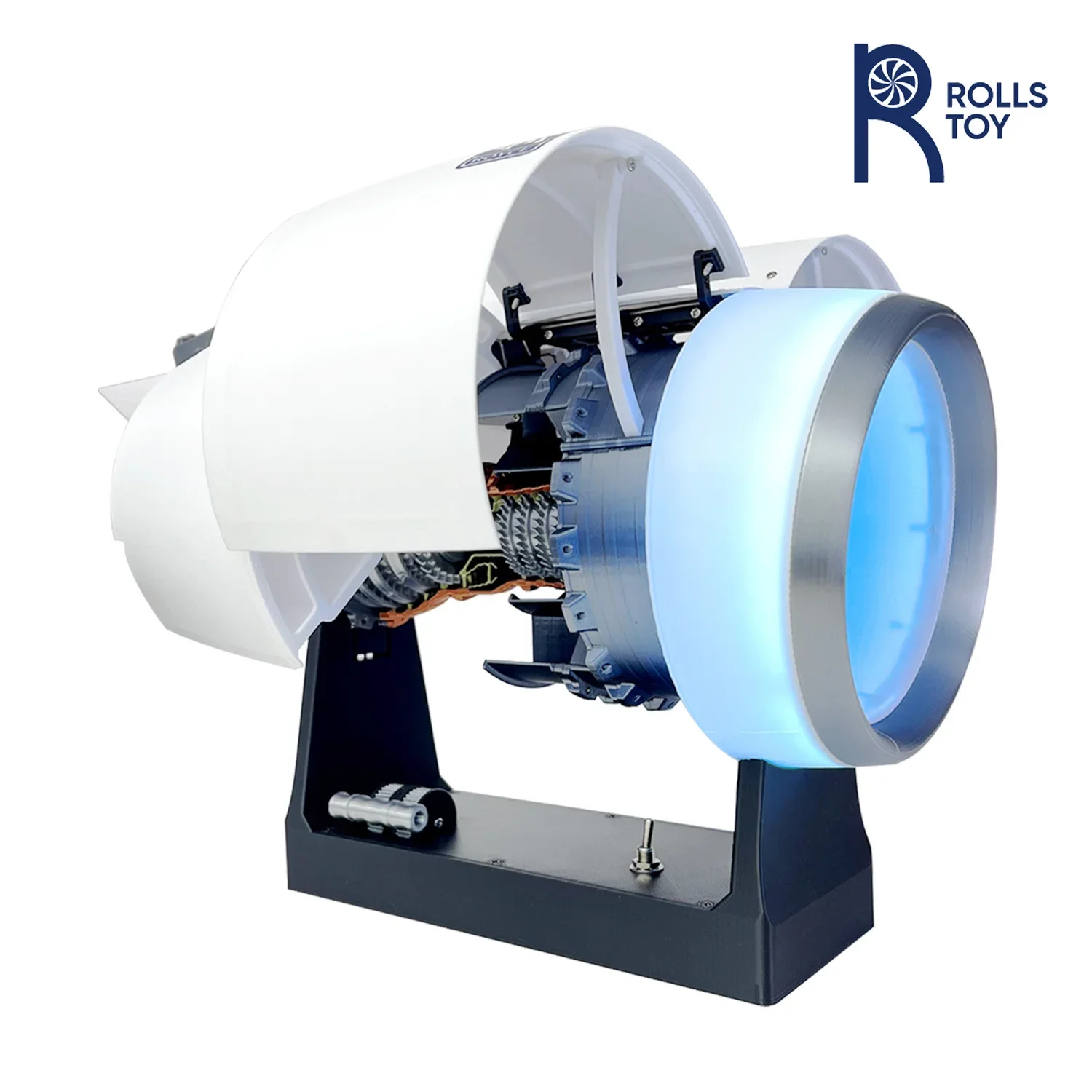 41CM 1/24 A380 TR-900 Aviation Turbofan avion Jet moteur aérospatial assemblé modèle Science jouets simulé figurine cadeau