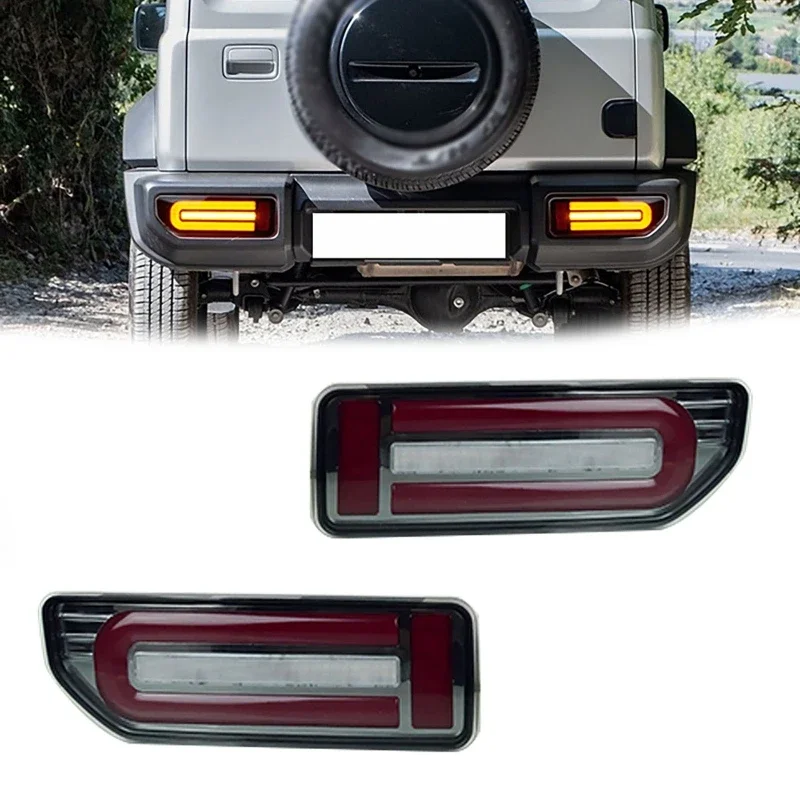 LED Tail Light Taillight For Suzuki Jimny 2019-2024 LED Rear Running Light Brake Dynamic Turn Signal Car Assembly Modified