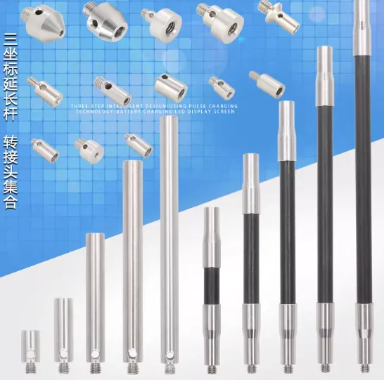 Probe Transfer Head M1.6 M2 M2.5 M3 M4 4-48 Three Coordinate Measuring Needle Thread Adapter Needle Probe Lever 1PC