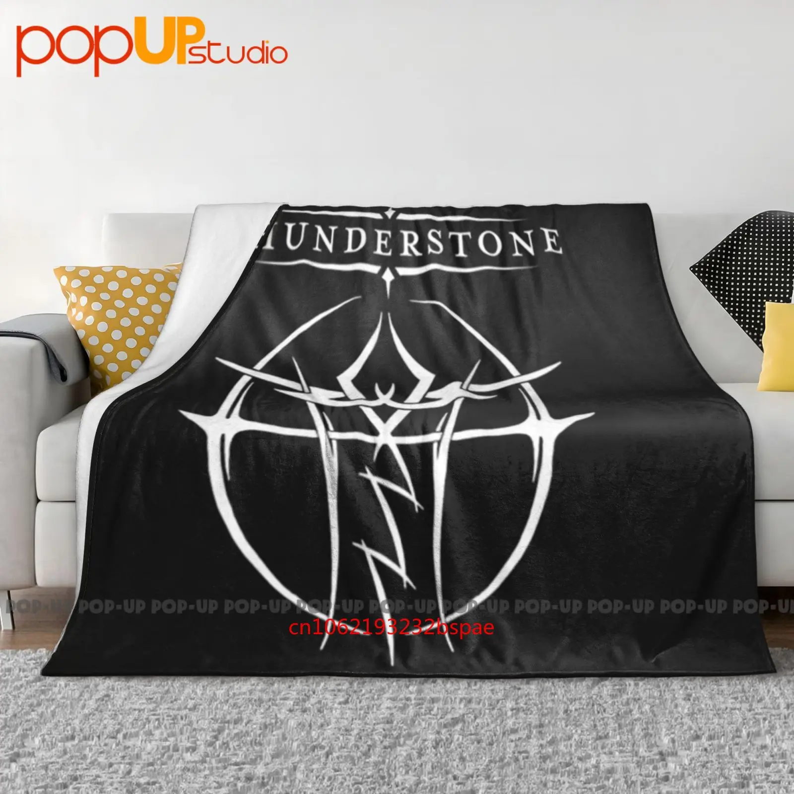 Vintage 00S Thunderstone Dark Metal Rock Festival Ultra-Soft Blanket Quilt Winter Sofa Cover Bed Covers
