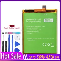 3000mAh Portable Battery for Leagoo KIICAA Mix T5 T5C BT565 BT566 Mobile Phone Batteries Bateria Warranty+ Track Code