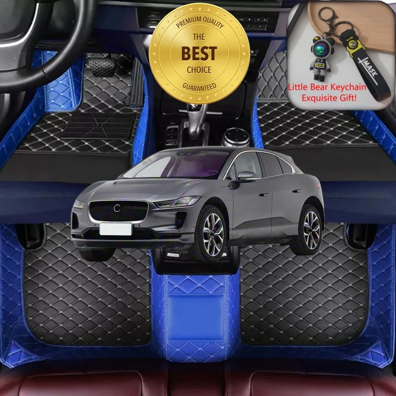 

Автомобильные коврики на заказ для Jaguar I-Pace X590, аксессуары для авто, роскошные ковровые покрытия, коврики для лево- и праворульных автомобилей