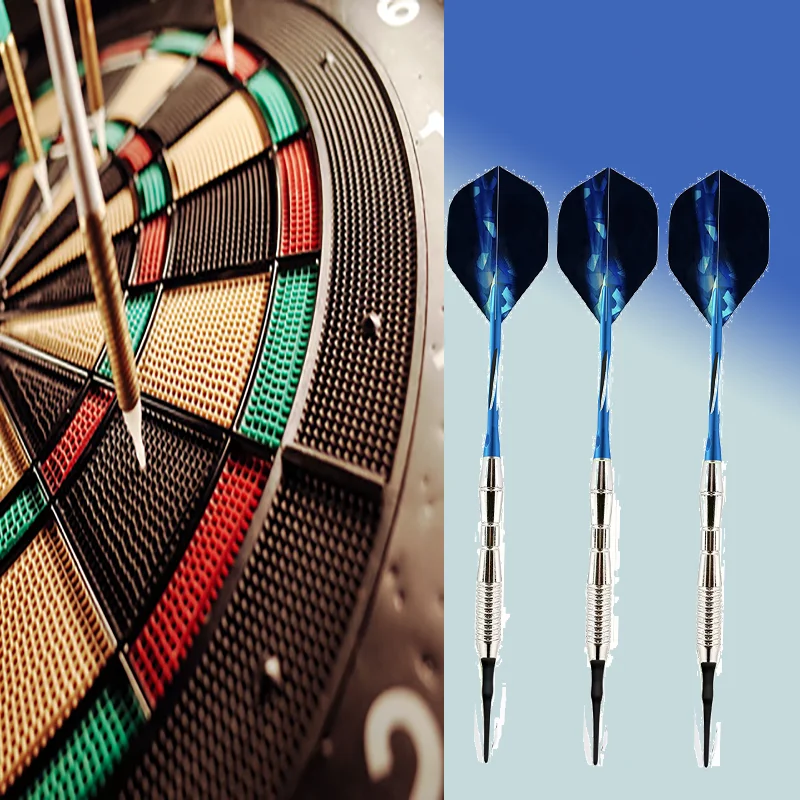 

18g Soft Tip Darts Professional Indoor Plastic Tip Dart Set with Exquisite DartFlights for Electronic Dart Board Game