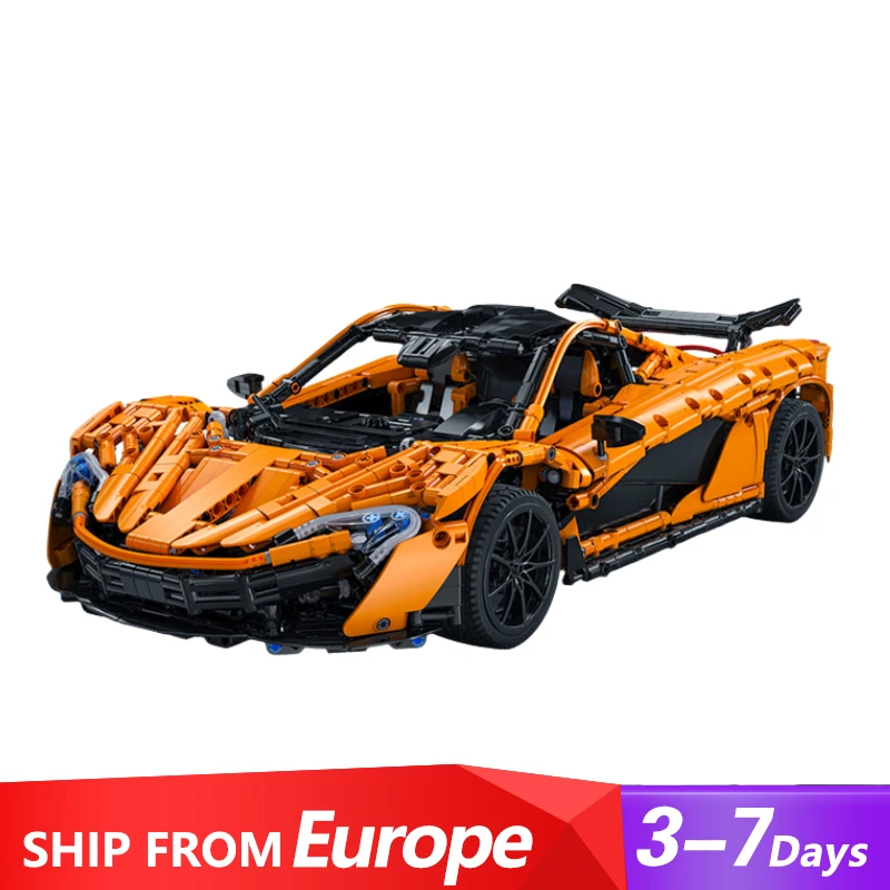 Technical Smiling Assassin Hypercar Supercar,1:10 Concept Sports Car 3617PCS Model Building Blocks Kits MOC61513 Gift for Adults