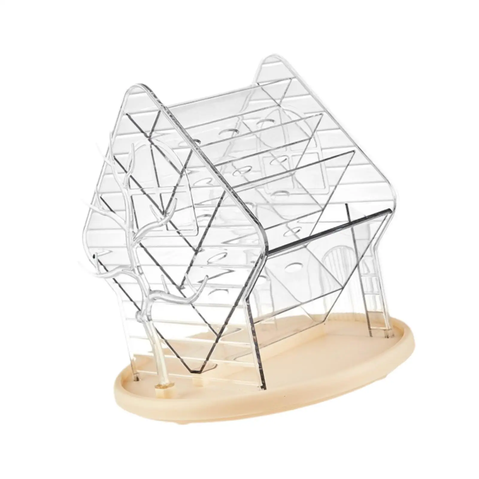 Rotatable Makeup Organizer Tray Multi-layer Cosmetic Holder for Vanity Table Bathroom Countertop and Skincare Storage