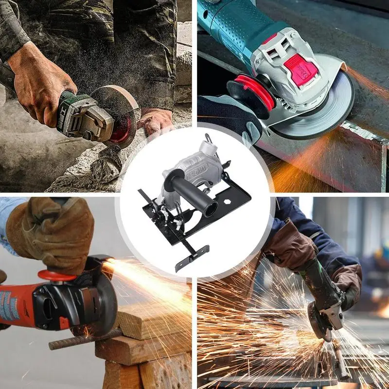 Angle Grinder Stand Grinder Holder Angle Grinder Holder Bracket Anti-Slip Bracket Holder Cutter Support Angle Grinder