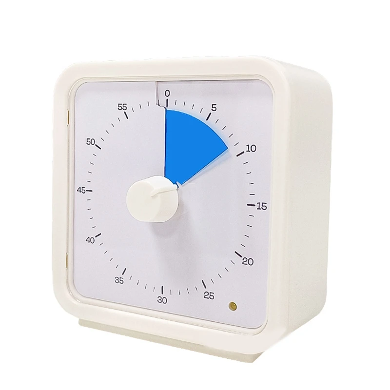 60-Minute Visual Timer For Kids, Study Classroom Timer, Pomodoro Timer With Silent Operation