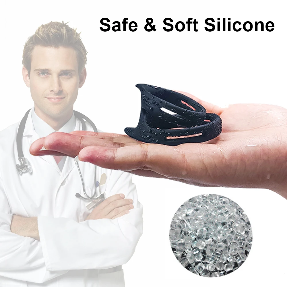 5 Style Penis Ring Male Locked Sperm Ring Prepuce Blocking Delayed Ejaculation Erect Enlarger Cock Ring Men Masturbation Toys