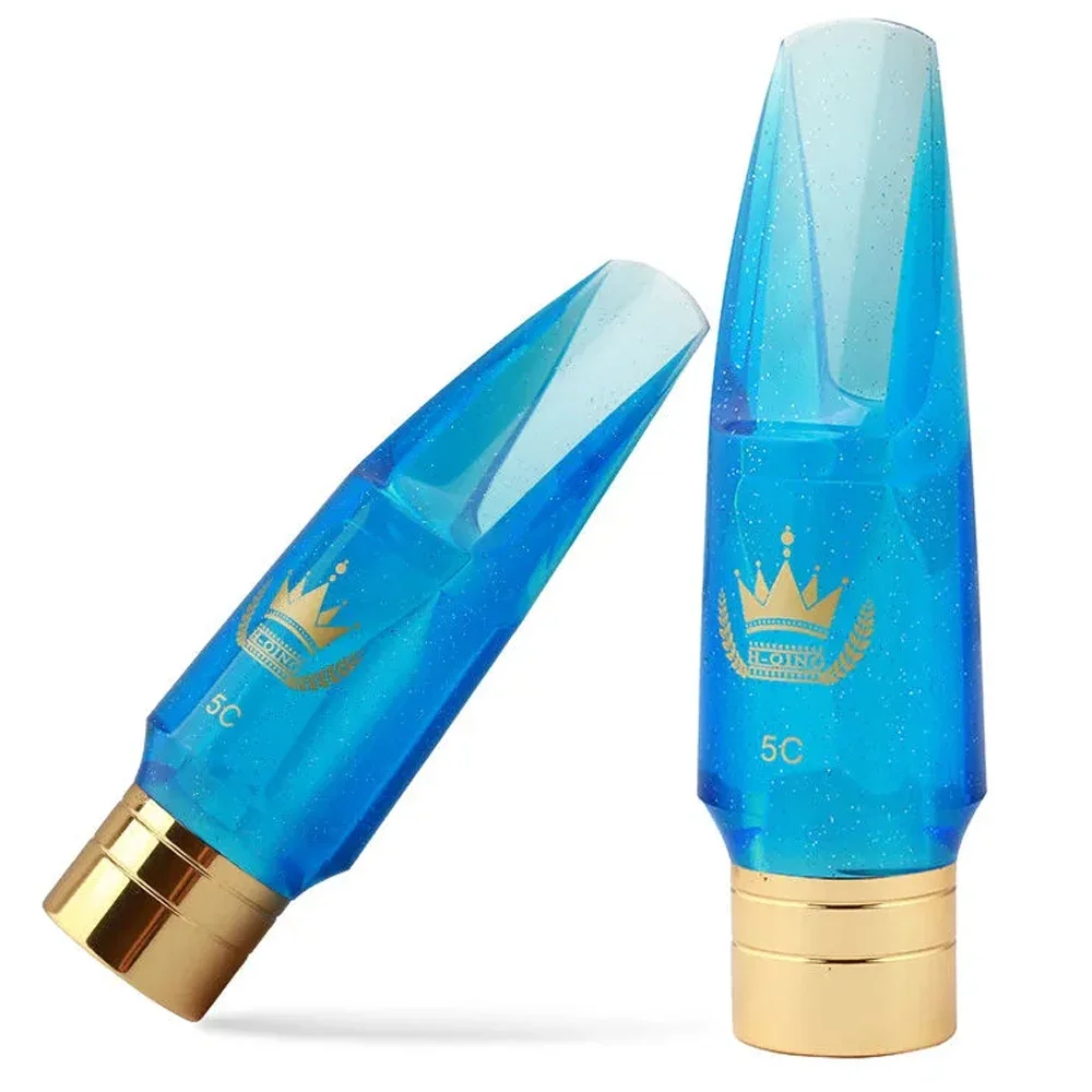 

German Saxophone Mouthpiece, Blue Crystal, Premium Saxophone, Soprano, tenor, alto, Beautiful Sound