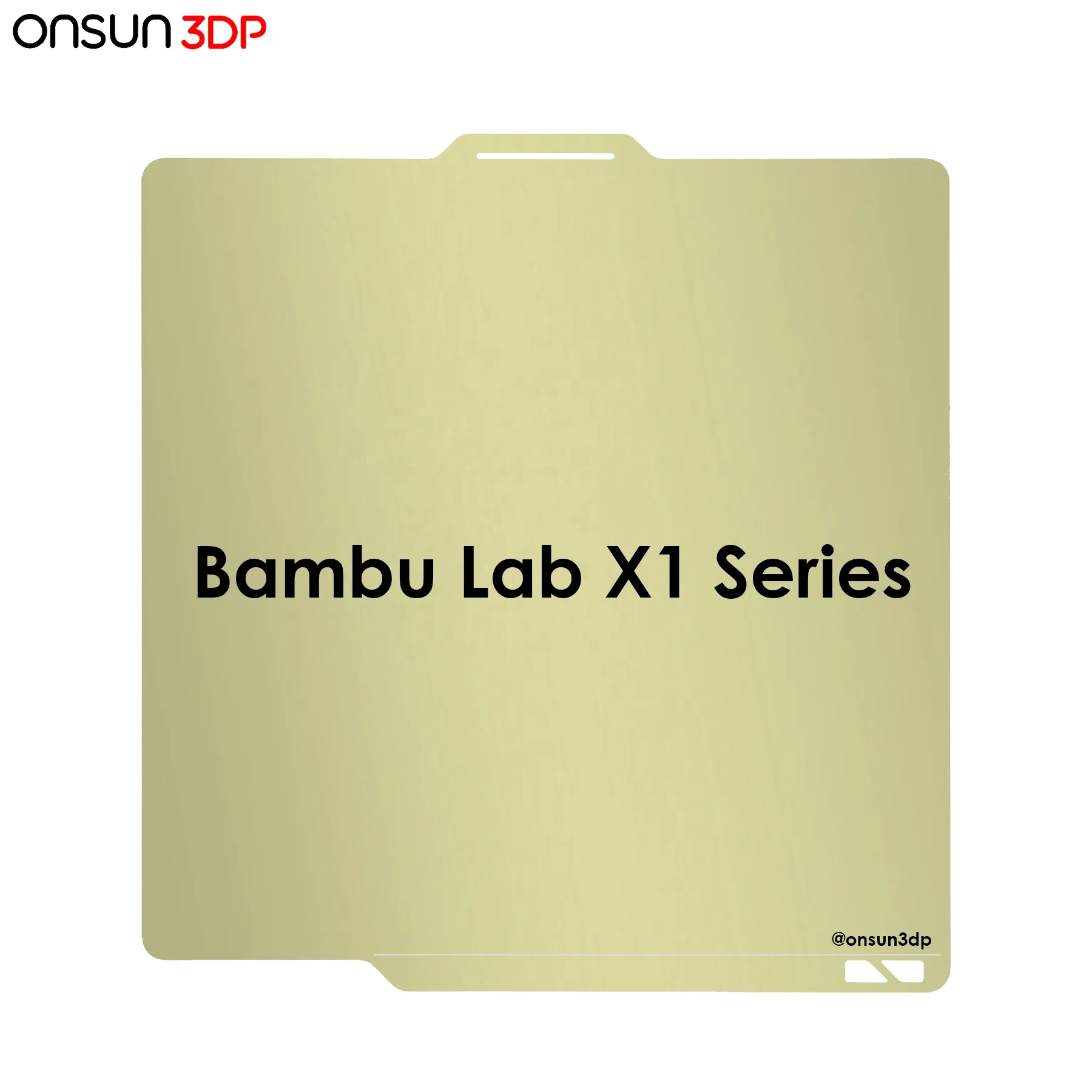 NEW P2S Bambu Lab X1 P1 P2 A1 Series PEI Flexible Spring Steel Build Plate Smooth Textured Dual-sided Amber Black DIY Customize