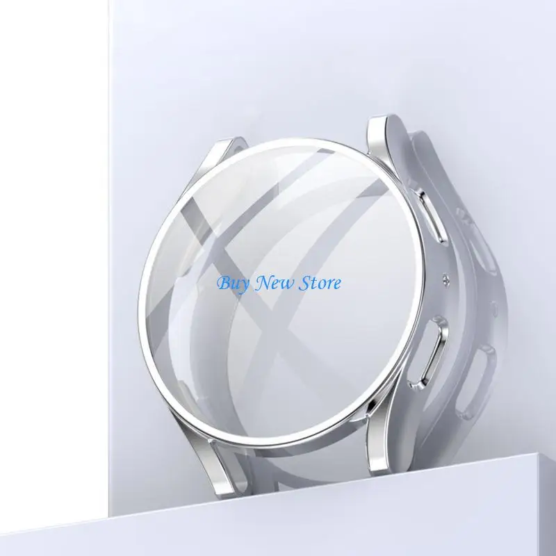 

20CE Watch Bumper for Shell Screen Protector Protective Cover Tempered Film PC for Case for Watch 5 44mm Smartwatch
