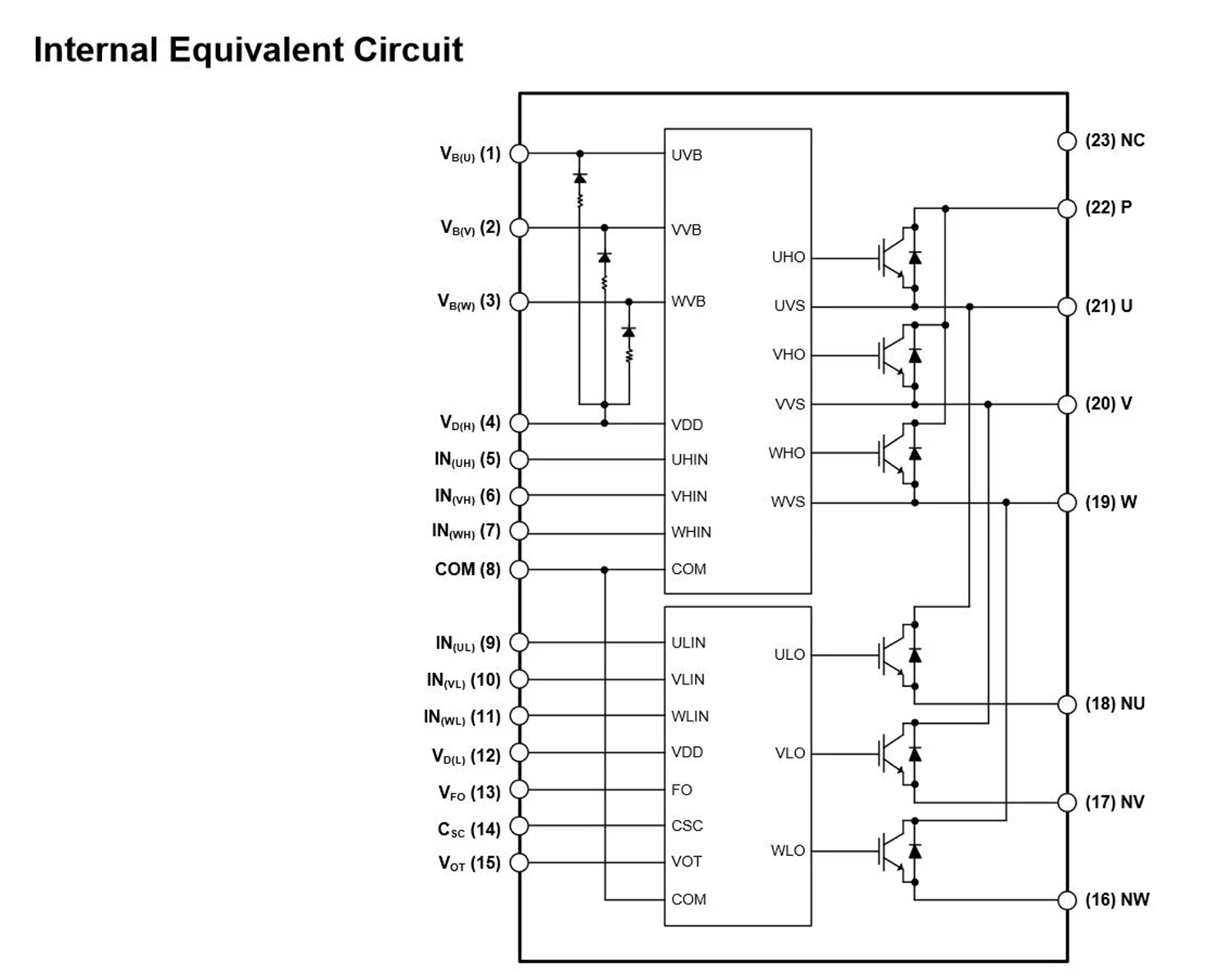 Inverter Module baru asli modul daya Inverter cerdas IPM5 Driver DIP-23