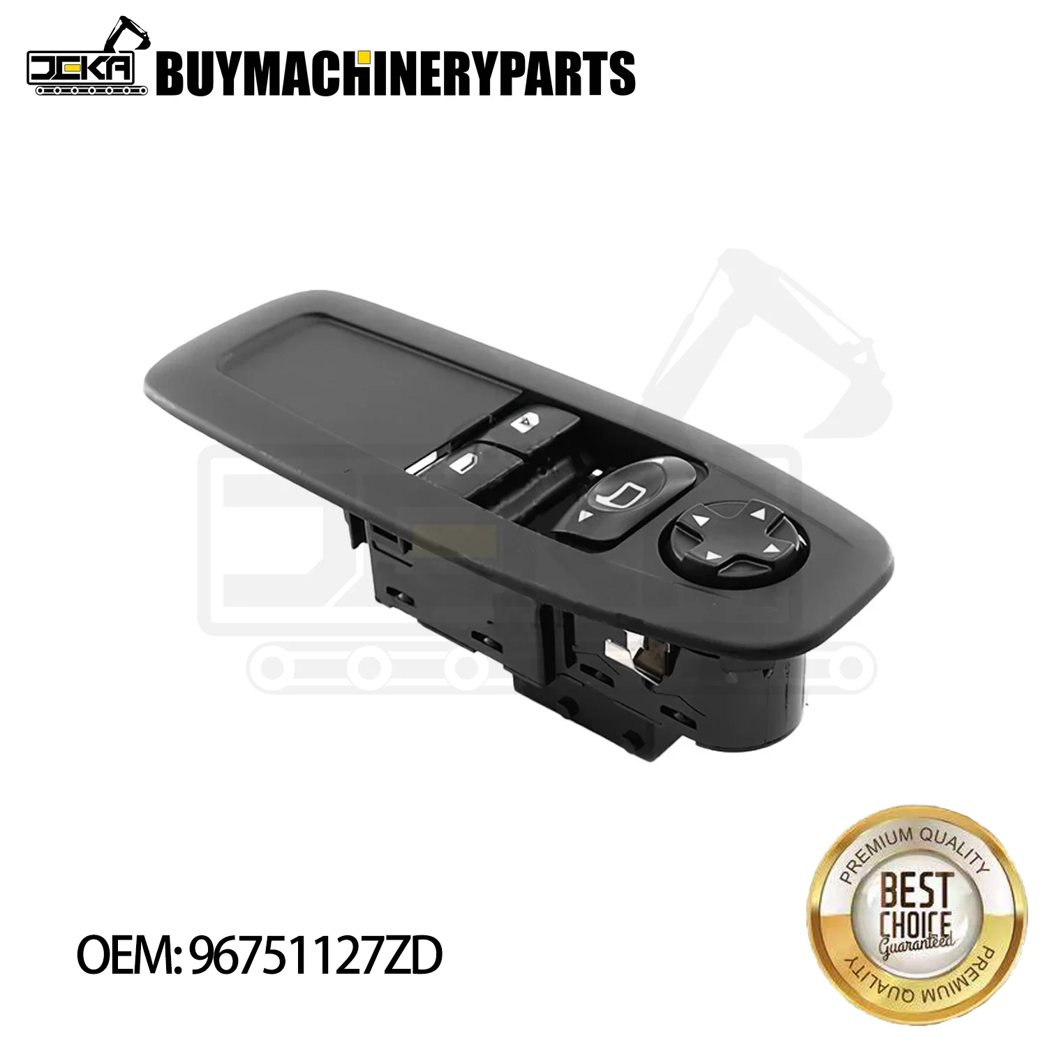 

96751127ZD Car Window Lifter Control Master Switch Without Folding For Peugeot 208 3008 5008