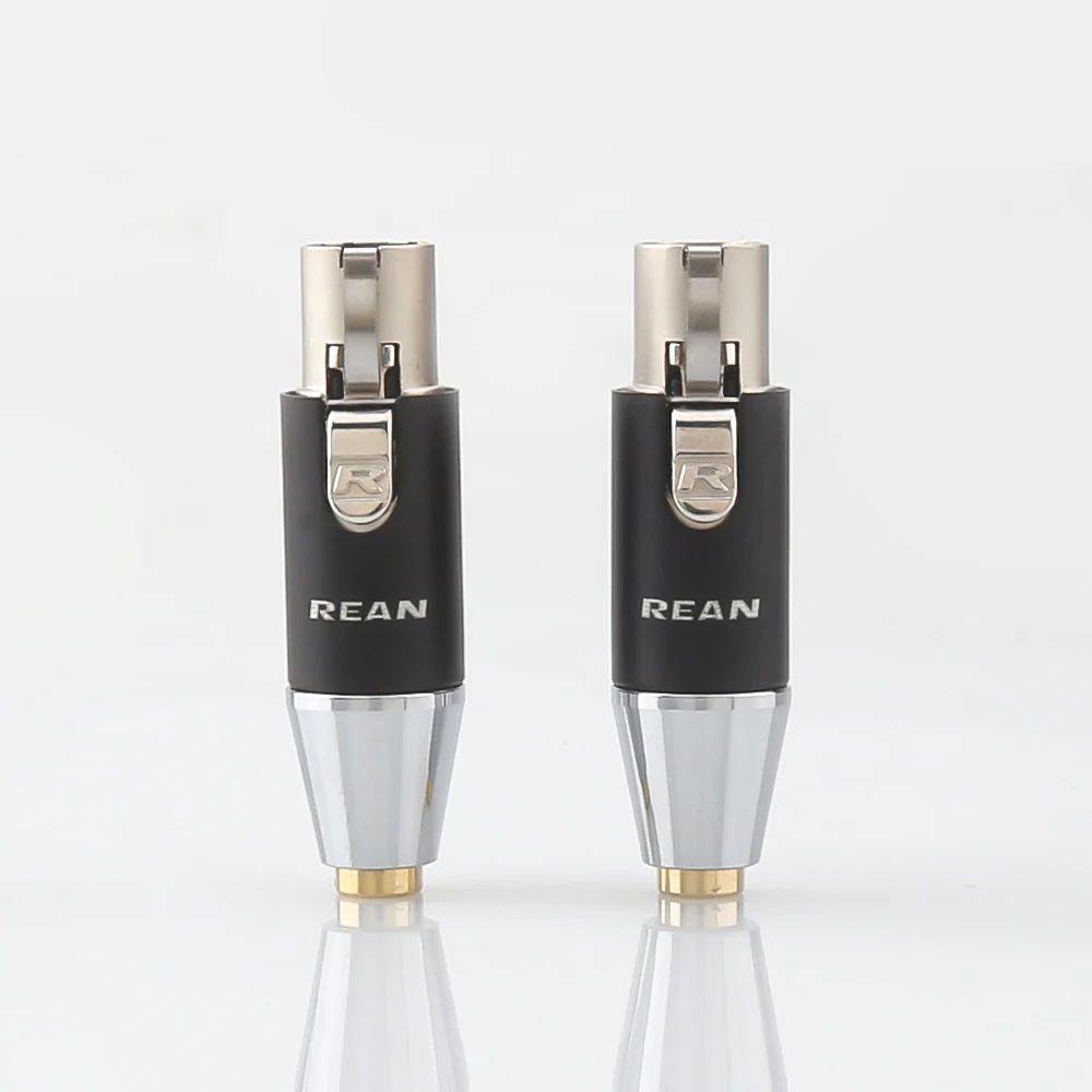 a pair mini XLR female head for K712 DT1990 AB-1266 4-pin for LCD2 LCD4