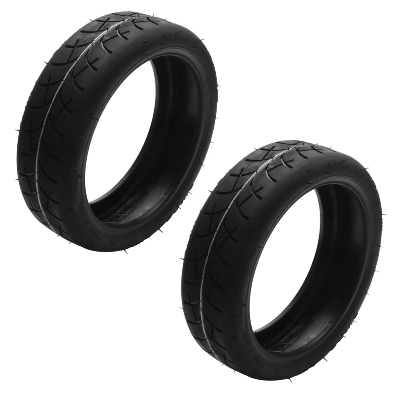 

2X For Xiaomi Mijia M365 Scooter Tire Inflatable Tyre 8 1/2X2 Durable Replacement Scooter Wheel-Tire