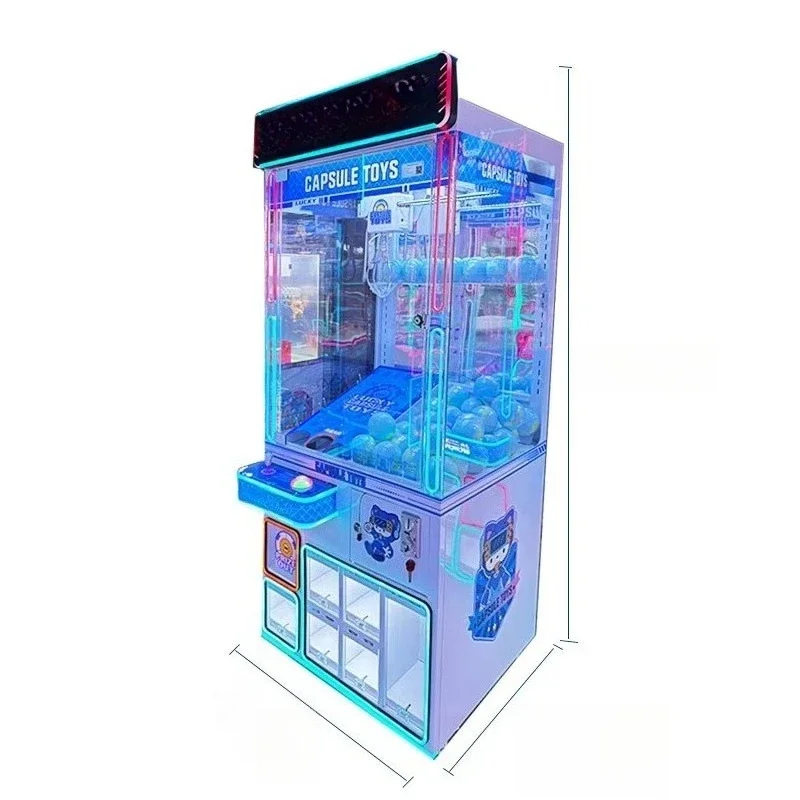 Customized Most Cost-Effective Coin-Operated Blind Box Claw Machine, Kids Arcade Crane Game Console for Amusement Centers