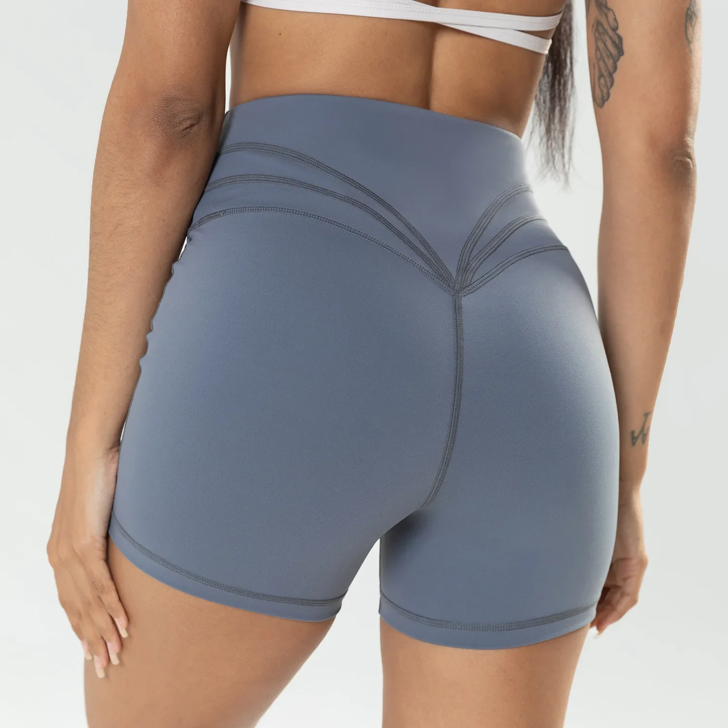 Nahtlose Pfirsich Hüfte Yoga kurze Hosen Push-up Strumpfhosen Fitness tragen Fitness Laufen Legging Sport Shorts für Damen bekleidung Sport bekleidung