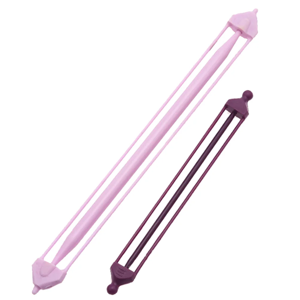 

2Pcs Knitting Stitch Holders Crochet Holders Safety Stitch Markers Long-Lasting Smooth Polished Surface Crochet Knitting Holder