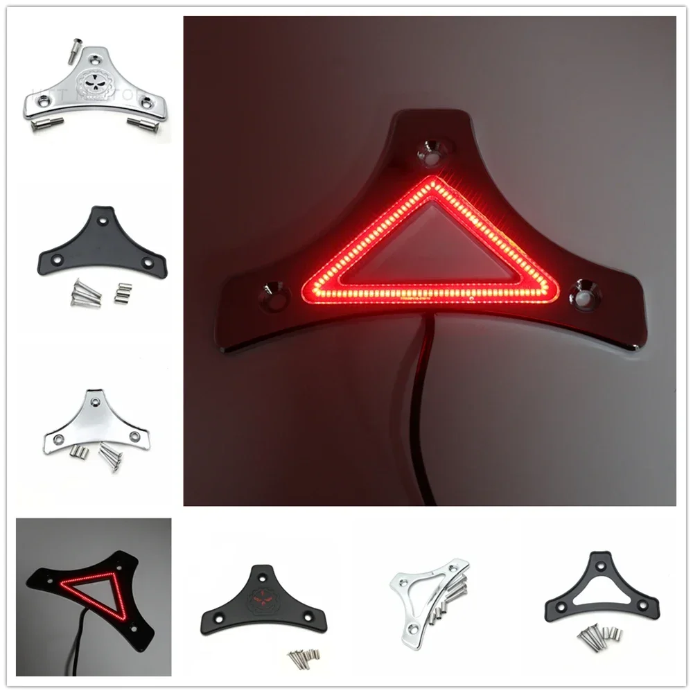 

Motorcycle Sissy Bar Backrest Pad Mount Kit Plate For Harley 2009-2023 Touring Road King/Street Glide/Road Glide/Electra Glide