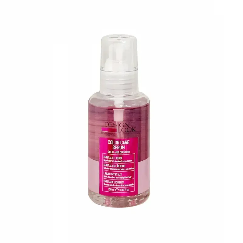 Design Look Serum Cristal Liquido Protector Del Color Oro y Diamante 100ml