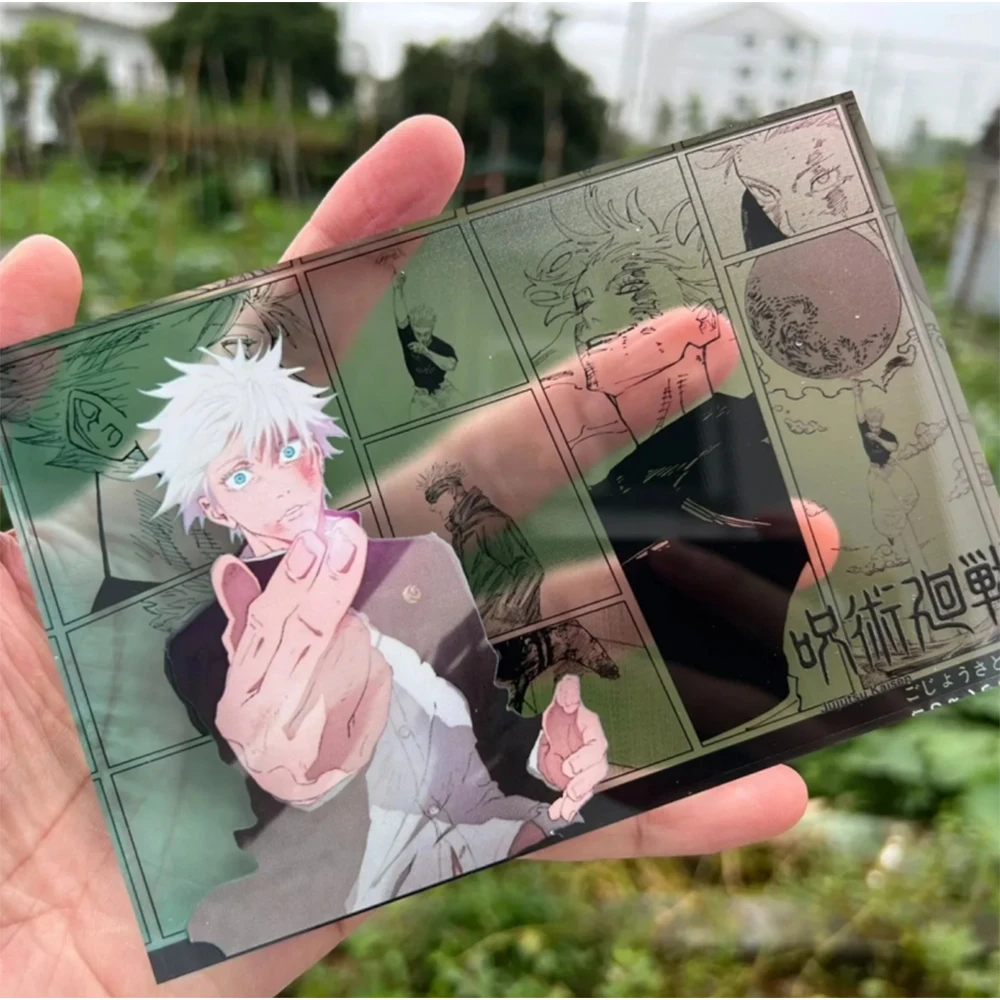 Jujutsu Kaisen DIY Collectible card bricks Fushiguro Megumi Satoru Gojo Kugisaki Nobara Itadori Yuji Boys' holiday gifts