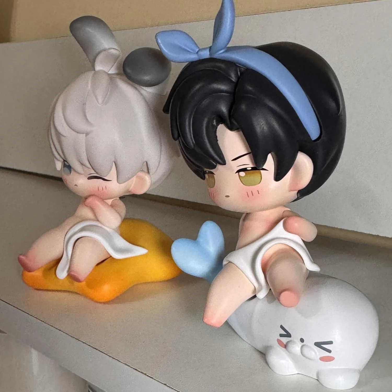 10 cm liefde en diepe ruimte spel Zhou Li Shen Qi Yu Shen Xing terugkeer Qin Che meid set klei ornament schattig desktop decoratie cadeau