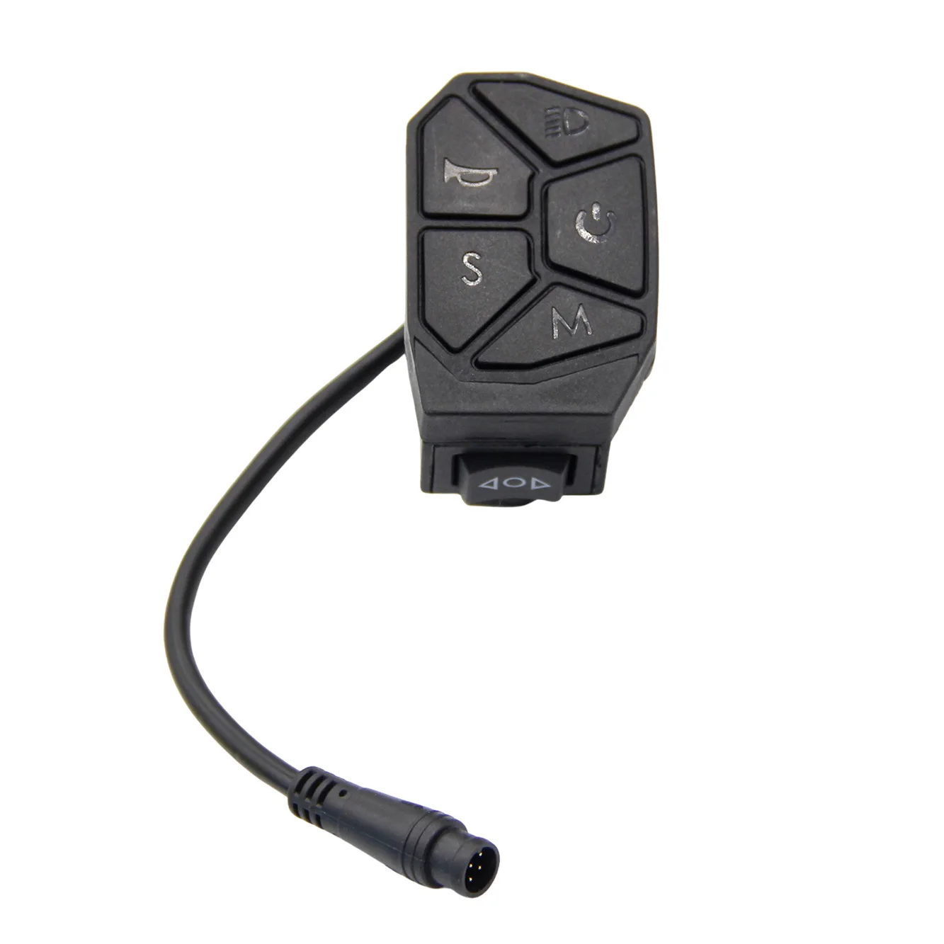 7in1 6Pin Handlebar Switch for IScooter IX3 IX4 Smartgyro Zwheel Kamikaze K1/K1 Plus EScooter Turn Signal Horn Headlights Button